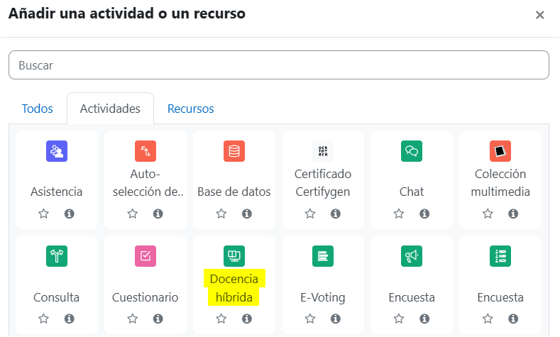 Asistente de configuración de calificaciones