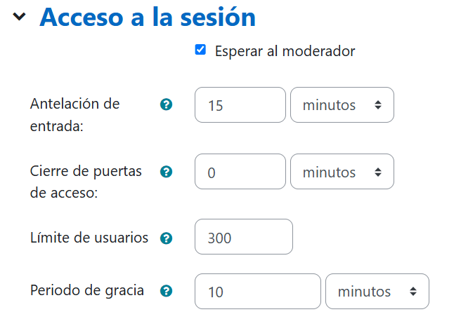 Itinerarios de evaluación