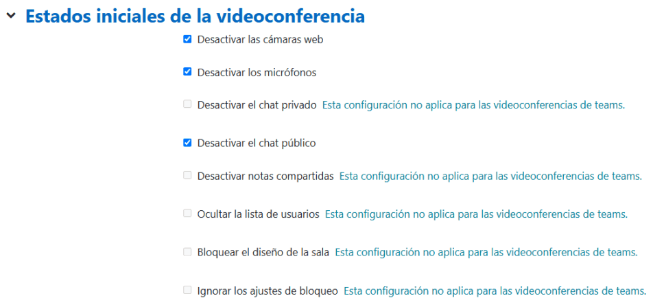 Itinerarios de evaluación